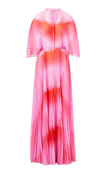 The Venus Silk Maxi Dress展示图