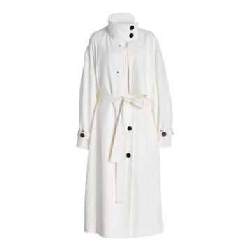 Twill Duster Trench Coat