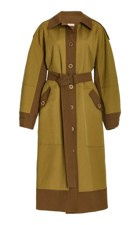 Emmanuelle Cotton Trench Coat展示图