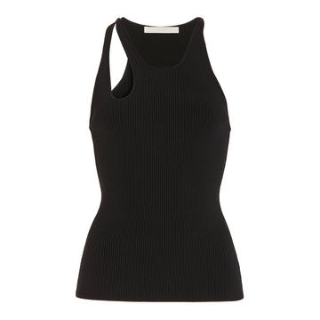 Marte Ribbed Cut-Out Tank Top