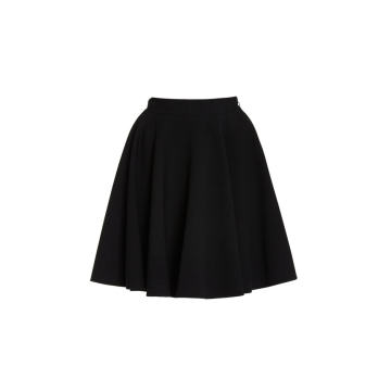 Virgin Wool Mini Skirt