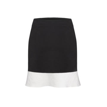 Lilu Contrast Mini Skirt