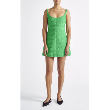 Taiga Croc Jacquard Mini Dress