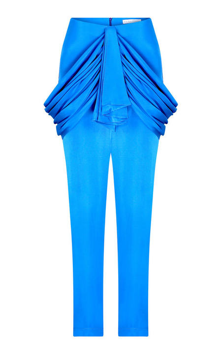 Draped Satin Pants展示图