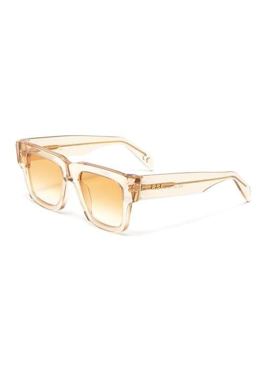 'Mega Beata' Transparent Frame Sunglasses展示图