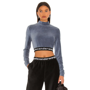 Corduroy Cropped Top