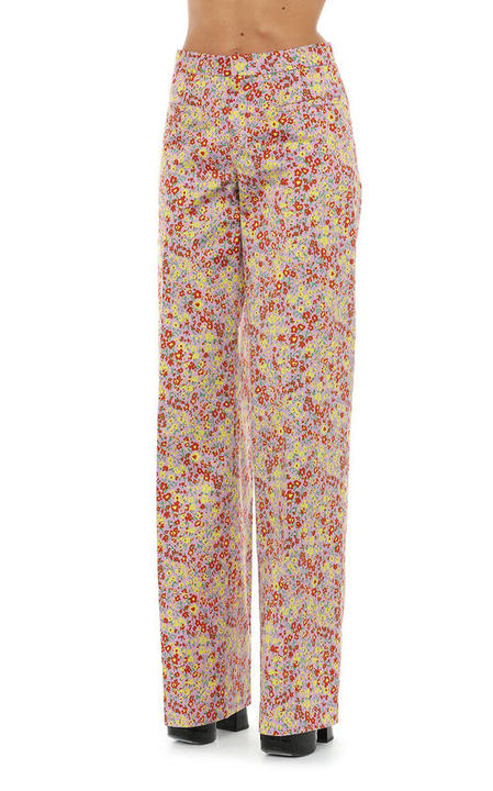 Printed Cotton-Gabardine Straight-Leg Pants展示图