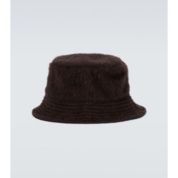 羊毛混纺渔夫帽