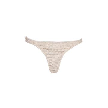 Crochet Cotton-Blend Briefs