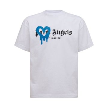 ST MORITZ HEART SPRAY COTTON T-SHIRT