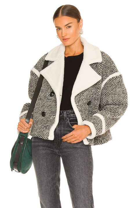 Anagram Faux Fur Jacket展示图