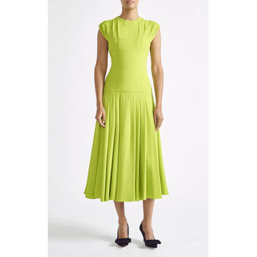 Blair Pleated Midi Dress