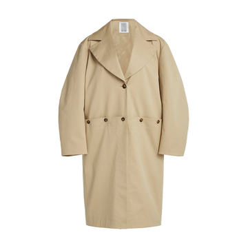 Sail Away Convertible Stretch-Cotton Trench Coat