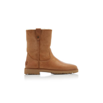 Romely Short Sheepskin, Leather Boots