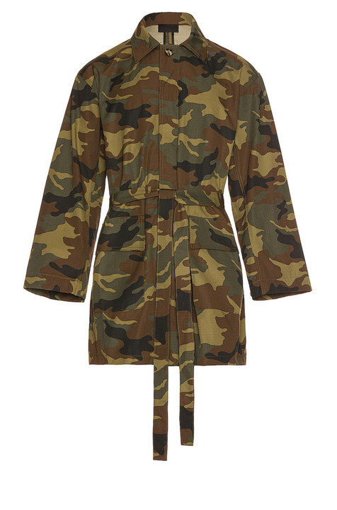 Camo Military Coat展示图