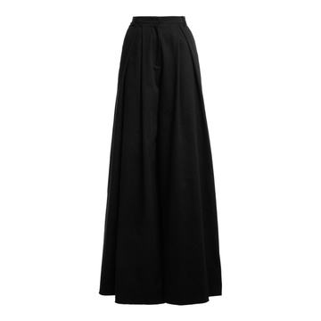 Cotton Wide-Leg Pants