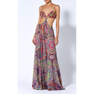 Naki Tiered Maxi Dress