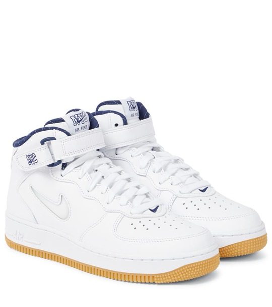 Air Force 1 Mid皮革运动鞋展示图