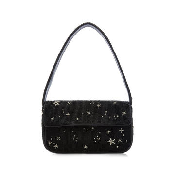 Tommy Beaded Leather Shoulder Bag