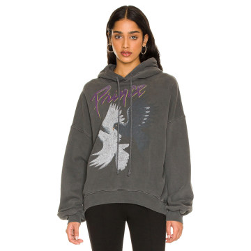 Prince And The Revolution World Tour Oversized Hoodie