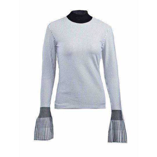 Thierry Mugler Striped Sweater展示图