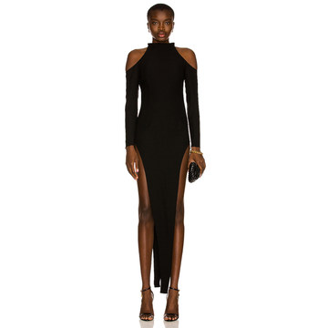 High Slit Cutout Dress