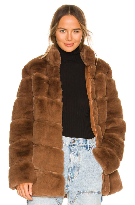 Maren Faux Fur Jacket展示图