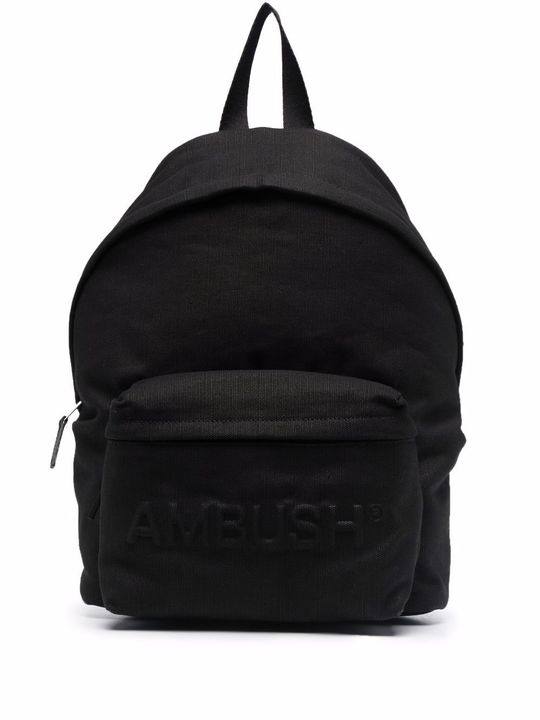 embossed logo backpack展示图
