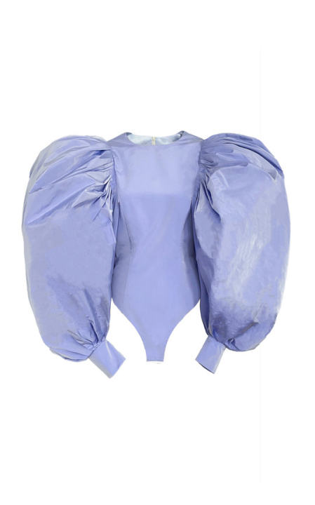 Taffeta Bubble-Sleeve Bodysuit展示图