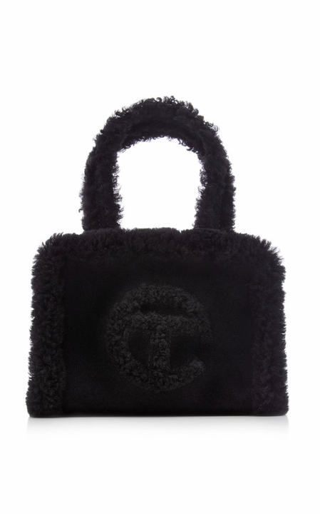 x Telfar Small Shearling Shopper Tote展示图