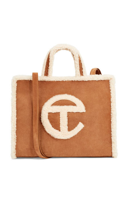 x Telfar Medium Shearling Shopper Tote展示图