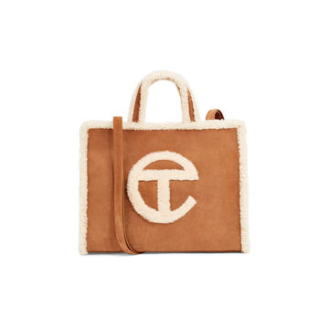 x Telfar Medium Shearling Shopper Tote