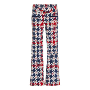 Aurora Gingham Shell Ski Pants