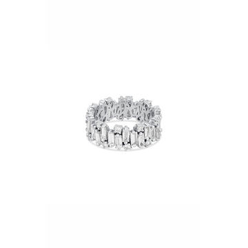 18K White Gold Audrey White  Diamond Ring