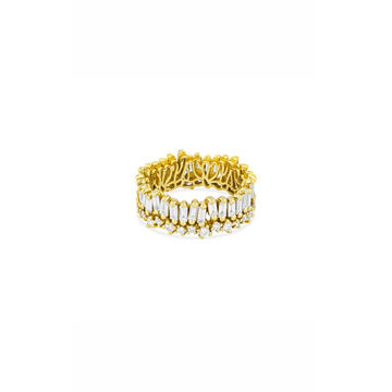 18K Yellow GoldEmelia Eternity Band