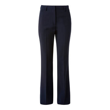 Farrah Double-Faced Wool Bootcut Pants