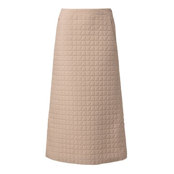 Quilted Midi Skirt