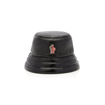 Fleece-Lined Vinyl Bucket Hat