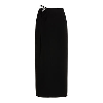 Franca Cutout Crepe Maxi Skirt