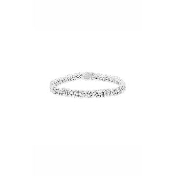 18K White Gold Ambrosia Triple Row Tennis Bracelet