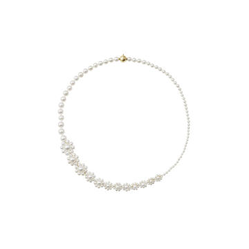 14K Yellow Gold Peggy Fleur de Neige Necklace