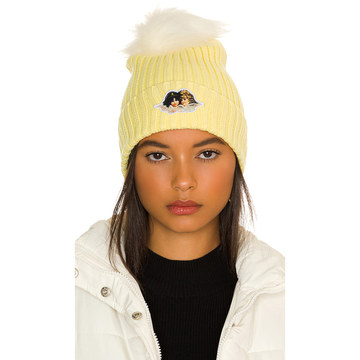 Icon Angels Faux Fur Bobble Hat