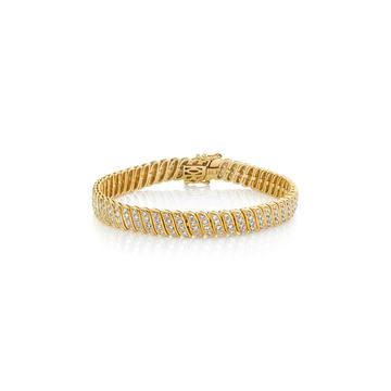 18K Gold Diamond Zoe Bracelet