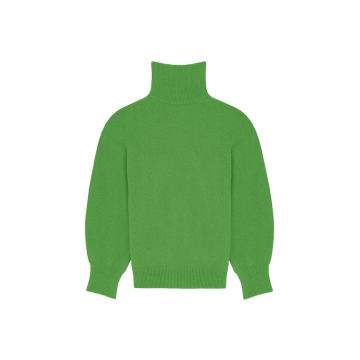 Joya Oversized Wool-Blend Turtleneck Sweater