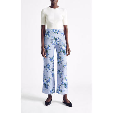 Hullnie Cropped Wide-Leg Pants