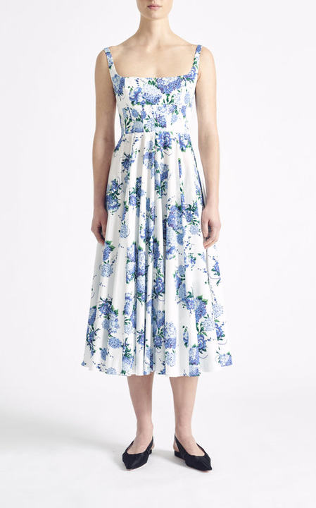 Mona Organic Cotton Midi Dress展示图