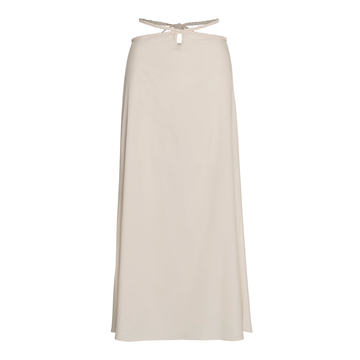 Mother Nature Stretch-Cotton Midi Skirt