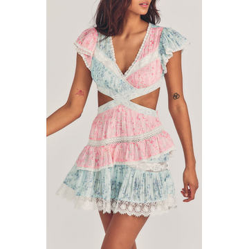 Audrina Cotton Mini Dress