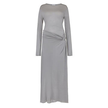 Tilda Knotted Knit Jersey Maxi Dress