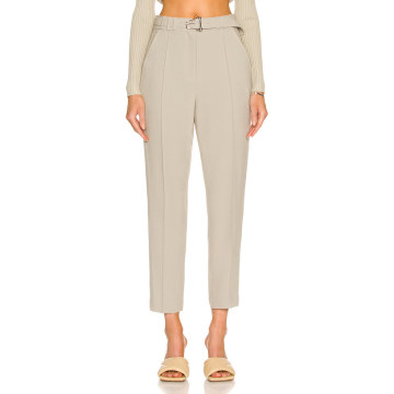 Rosemary Textured Tapered Crop Pant